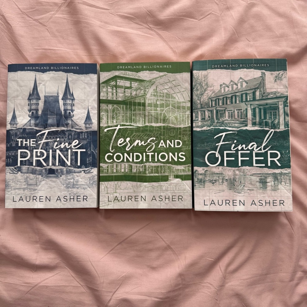 Lauren Asher Book Set - Dreamland Billionaires Series